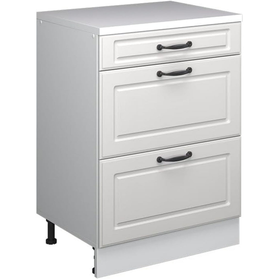Das Sideboard nimmt mit 60 x 46 cm Gestalt an