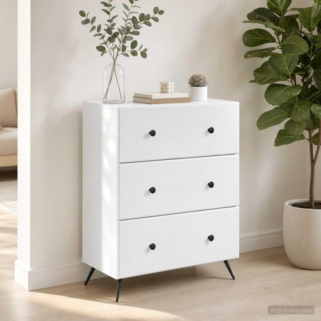 Sideboard verbindet geschlossenen Stauraum und verstellbare Ablagen