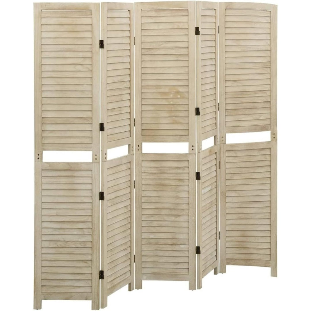 Raumteiler in Beige