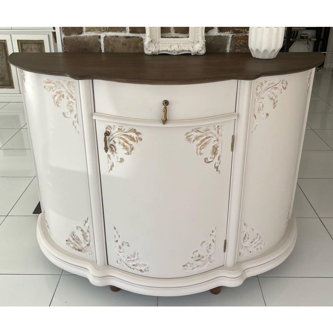 Sideboard in Creme und Braun