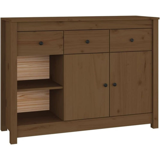 Sideboard mit den Massen 100 x 35 x 74 cm in Braun