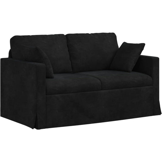 Sofa mit den Massen 138 x 78 x 80 cm in Schwarz