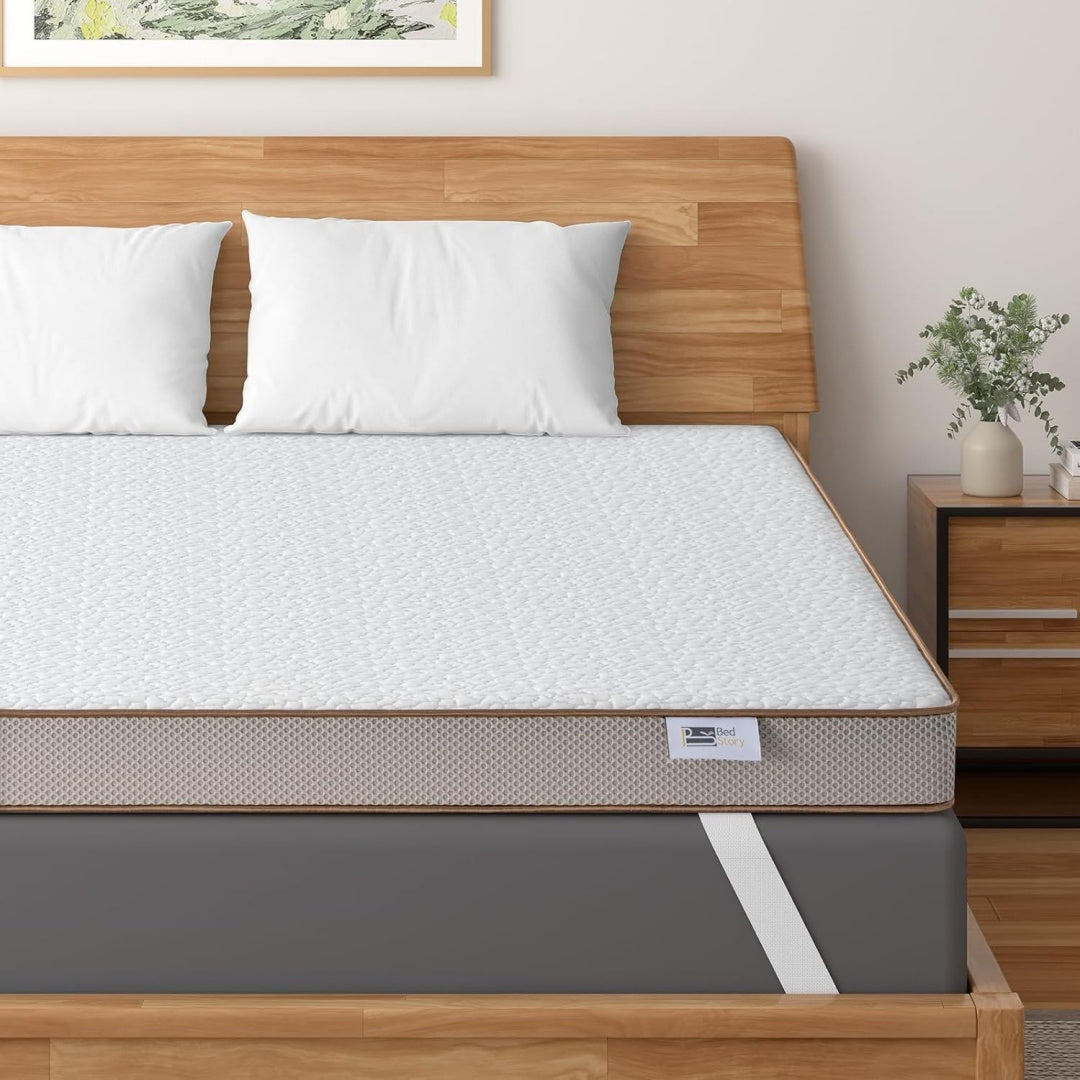 Bei dem Boxspringbett steht Kaltschaum im Mittelpunkt