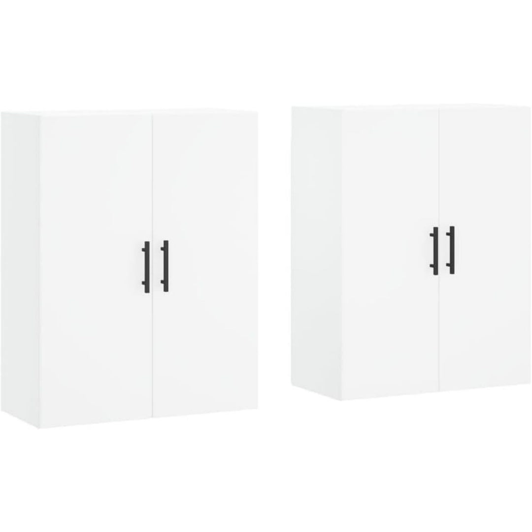 Sideboard aus Holzwerkstoff in Schwarz und Weiss