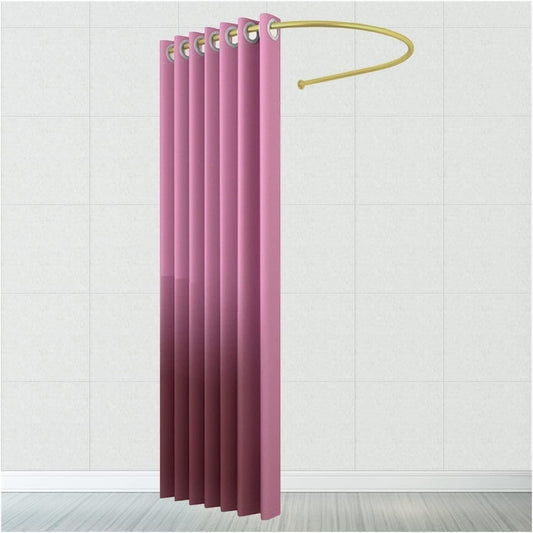 Raumteiler aus Metall in Violett