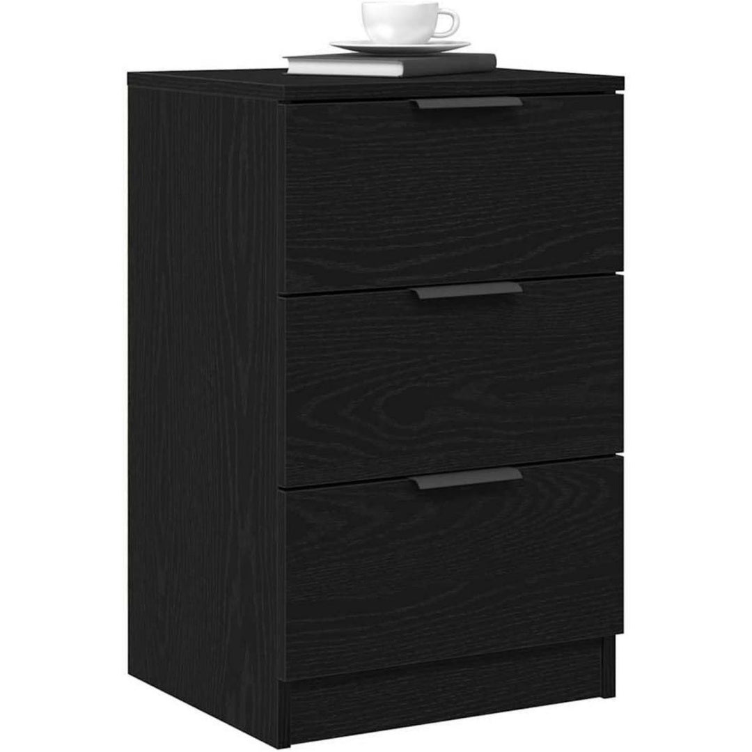 Der Nachttisch misst 40 x 65 x 65 cm im 2er Set